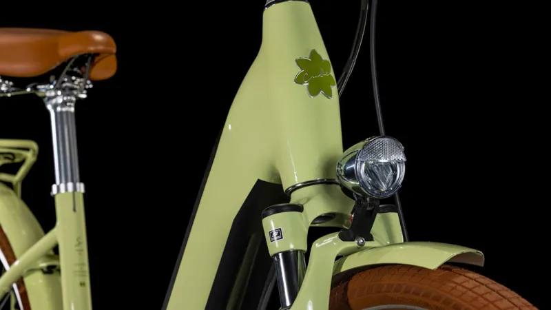 Cube Ella Hybrid 500 Electric Bike in Green-5